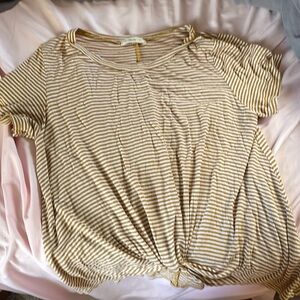 Striped Yellow T-Shirt
